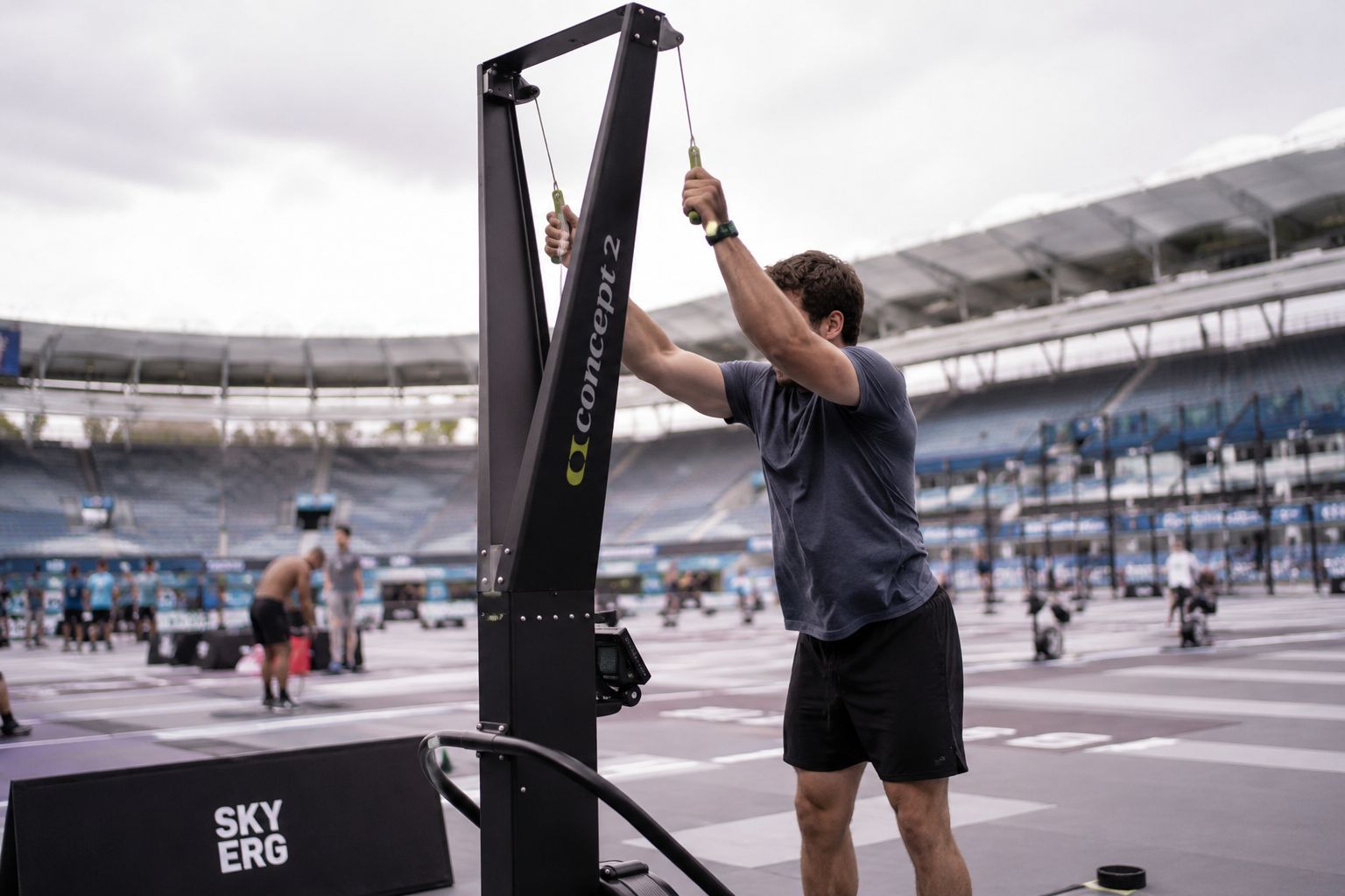Ski Erg: workout de tren superior en Isla Race Son Moix